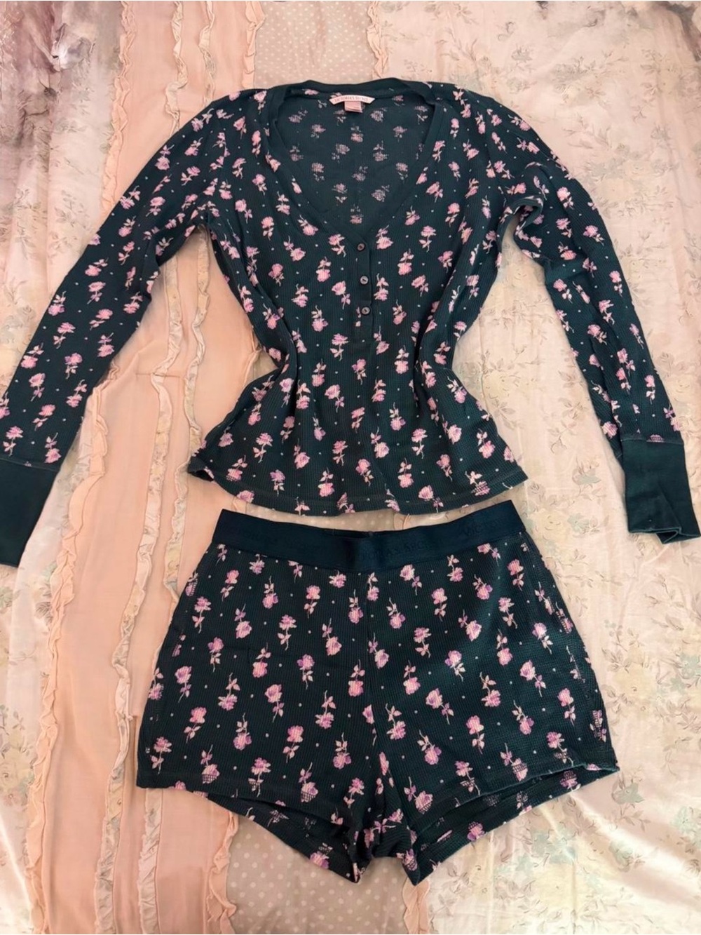 Victoria's Secret floral pajama set